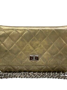CHANEL 2.55/Matelasse Gold 2.55/matrasses Other Style Wallet